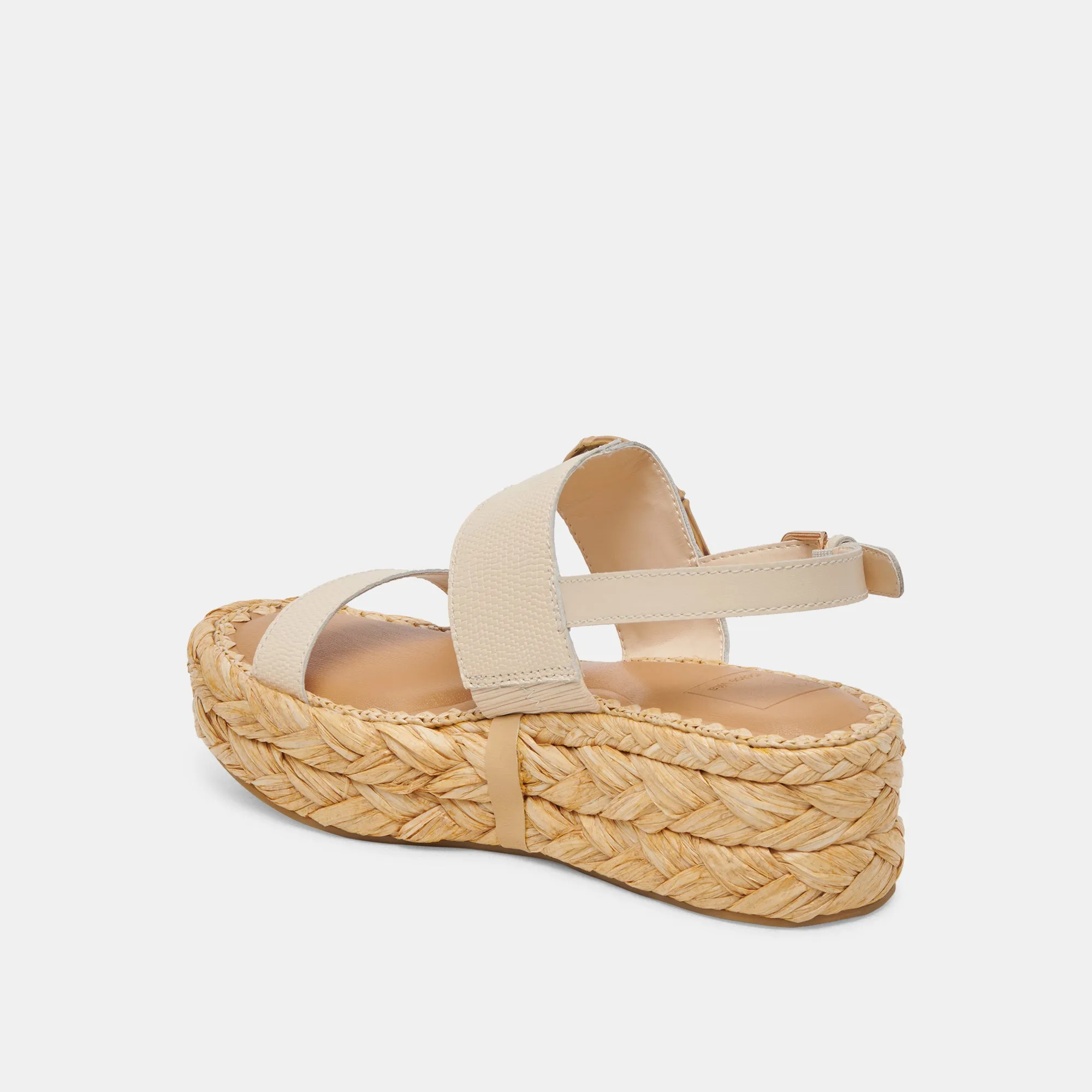 CHERA SANDALEN KNOCHEL GEPRÄGTES LEDER