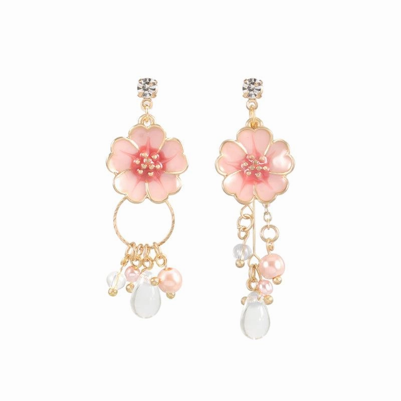 Cherry Blossom Season Pure Silver Ear Nail