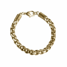 Chester Gold Steel Bracelet 
