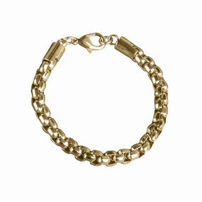 Chester Gold Steel Bracelet 