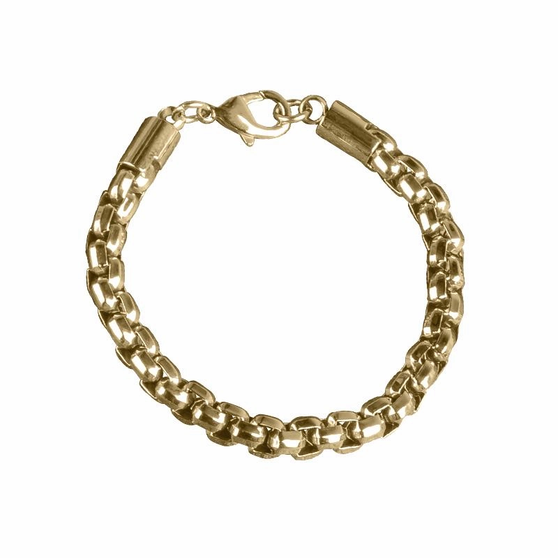 Chester Gold Steel Bracelet 