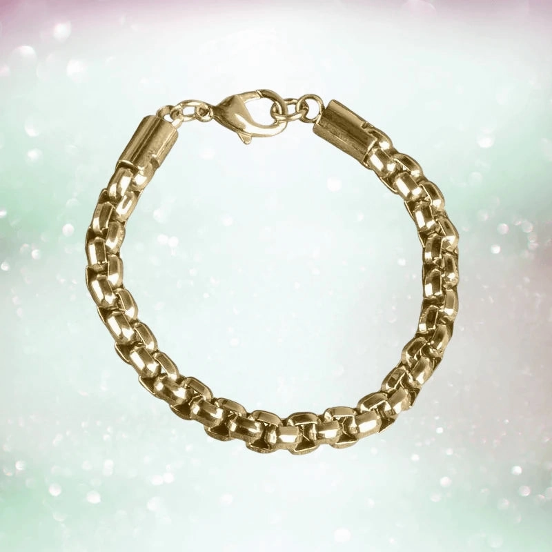 Chester Gold Steel Bracelet
