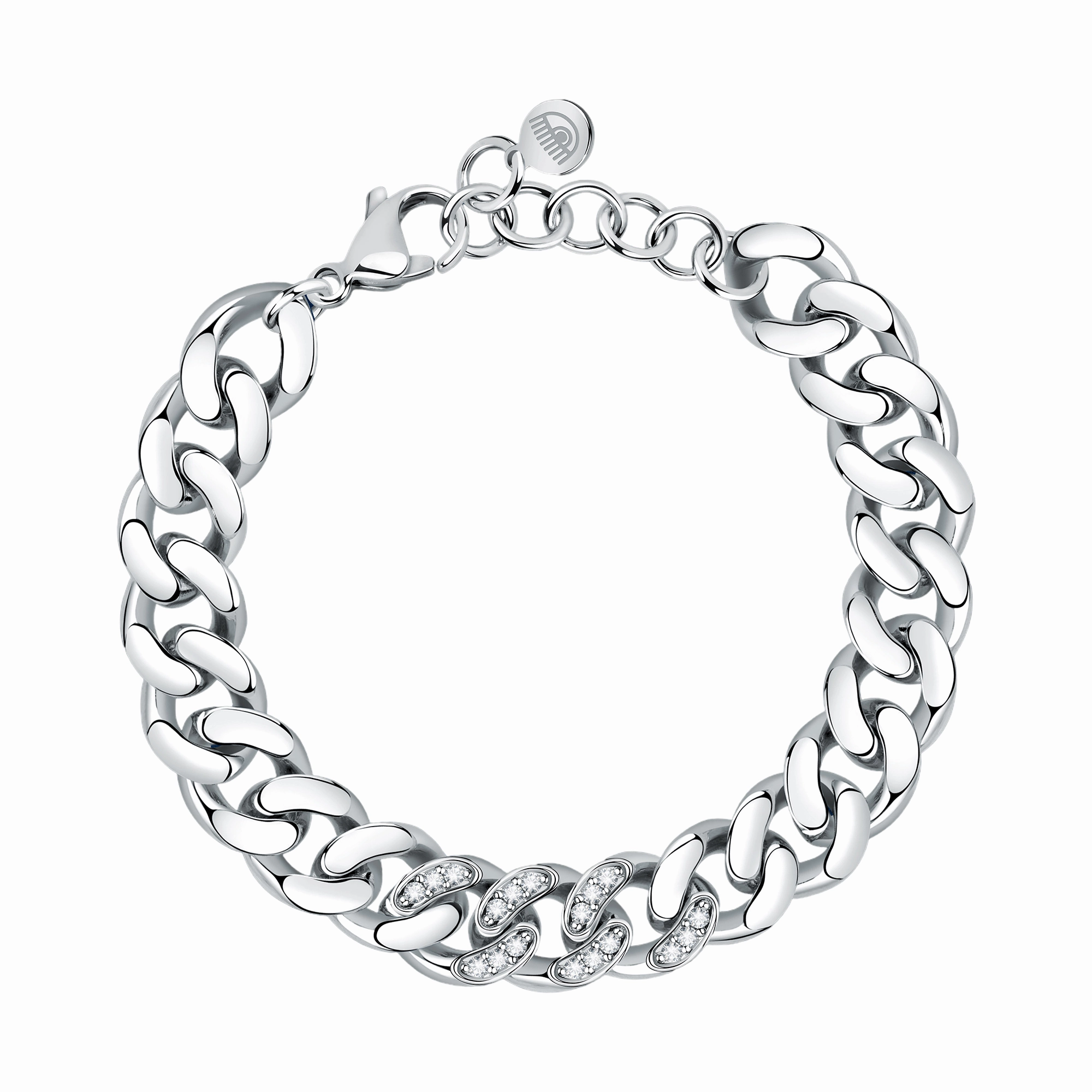 Chiara Ferragni Chain Collection White Stone Bracelet hand-chain-bracelet  