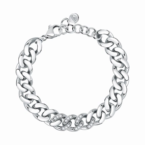 Chiara Ferragni Chain Collection White Stone Bracelet hand-chain-bracelet  