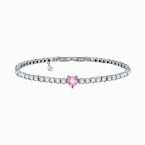 Chiara Ferragni Diamond Heart Fairytale Tennis Bracelet hand-chain-bracelet  