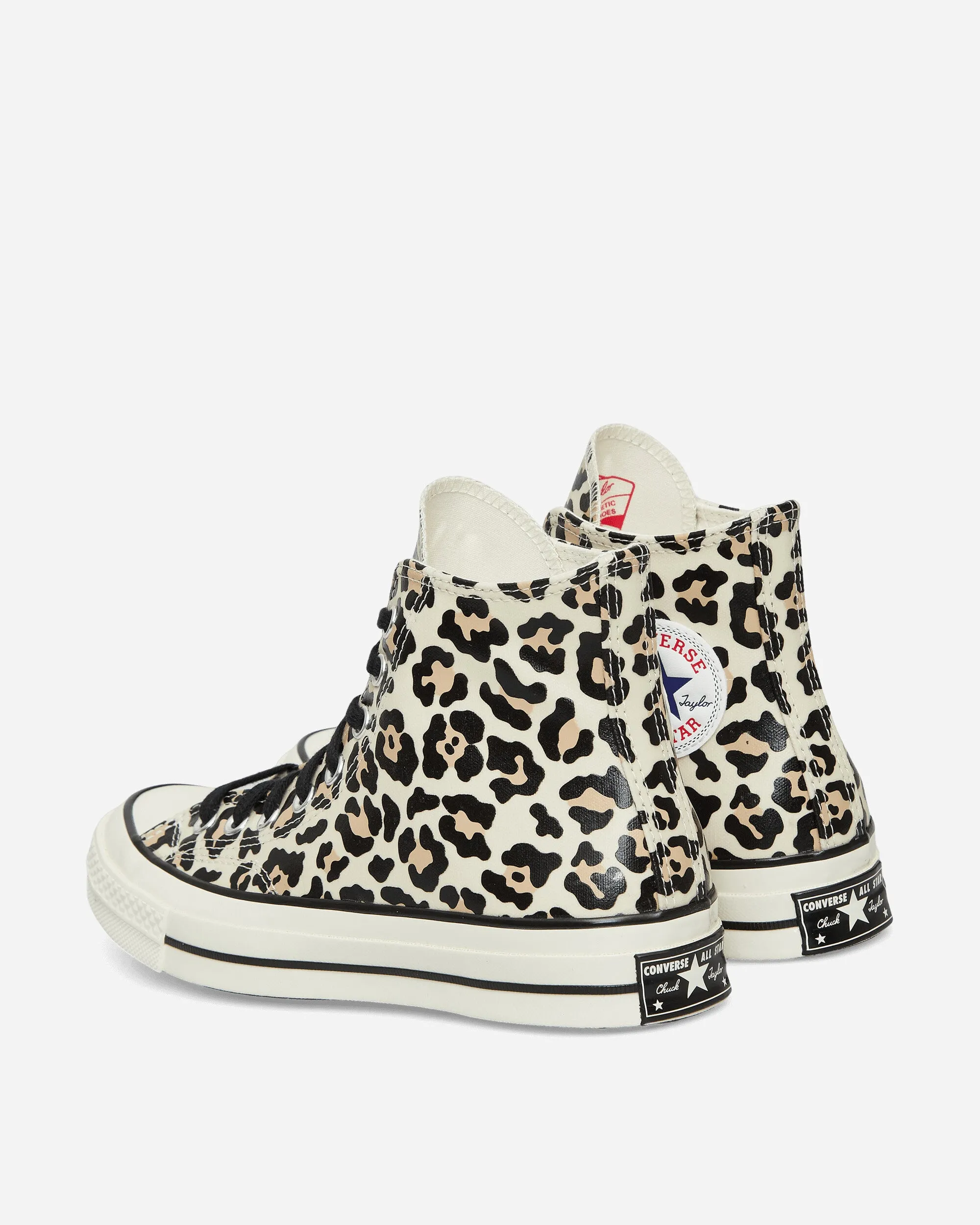 Chuck 70 Leuchtend-Leopardenmuster Sneakers Egret