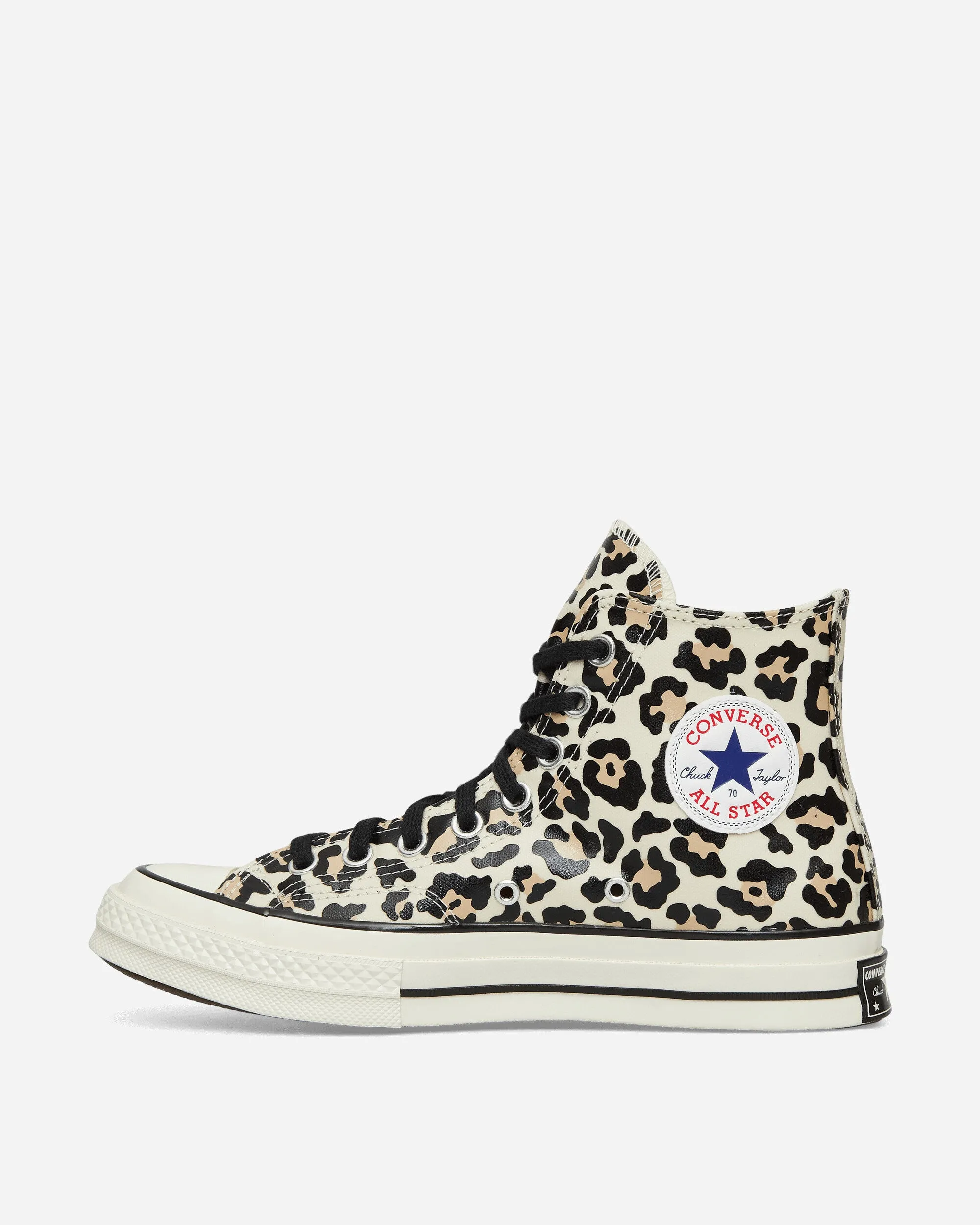 Chuck 70 Leuchtend-Leopardenmuster Sneakers Egret