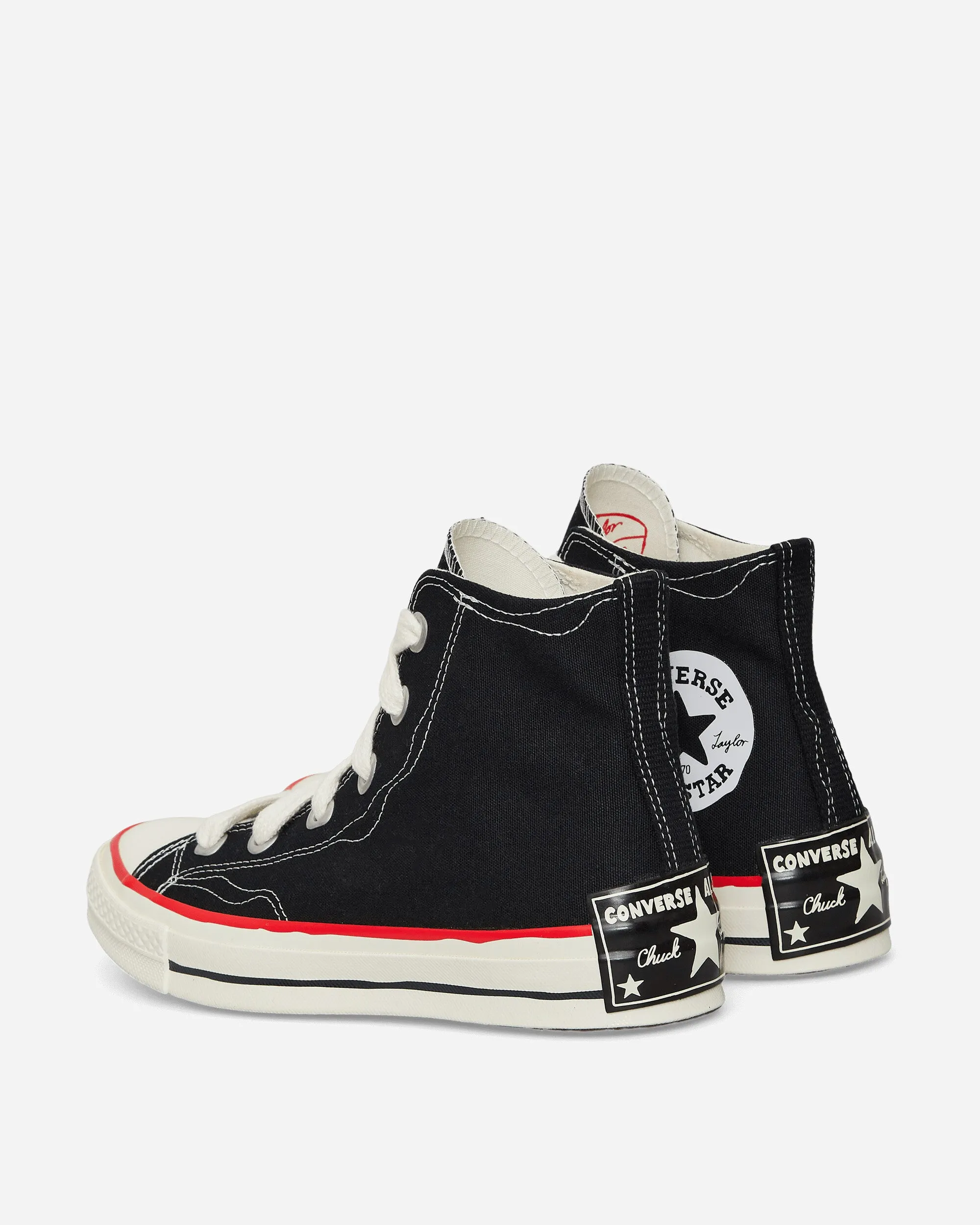 Chuck 70 Hi Sketch Sneakers Schwarz