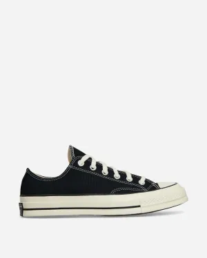 Chuck 70 Low Vintage Canvas Sneakers Schwarz
