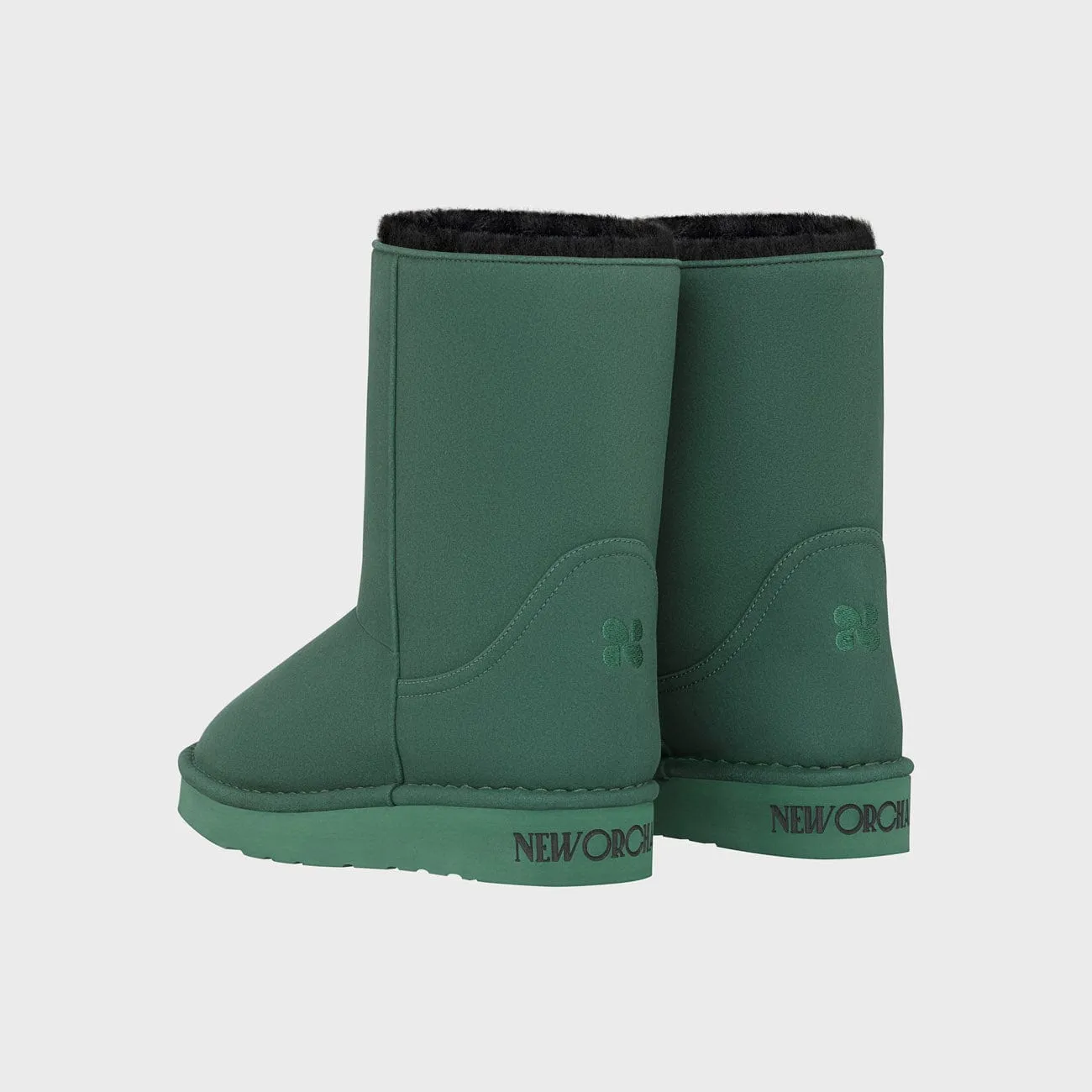 Klassische Unisex Vegane Kunstpelz gefütterte Stiefel | Mehrere Farben