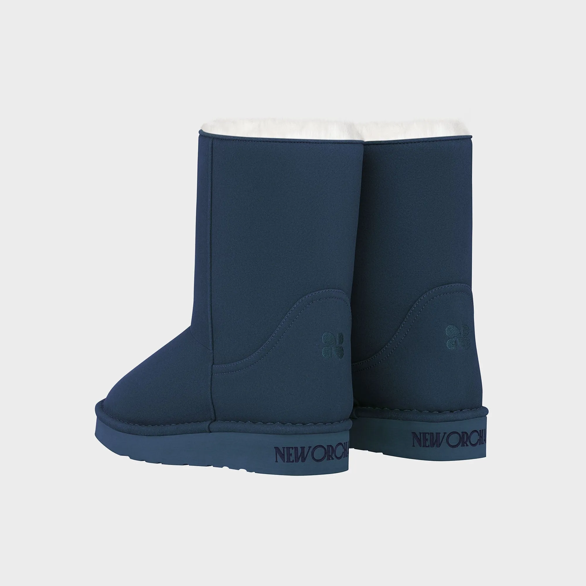 Klassische Unisex Vegane Kunstpelz gefütterte Stiefel | Mehrere Farben