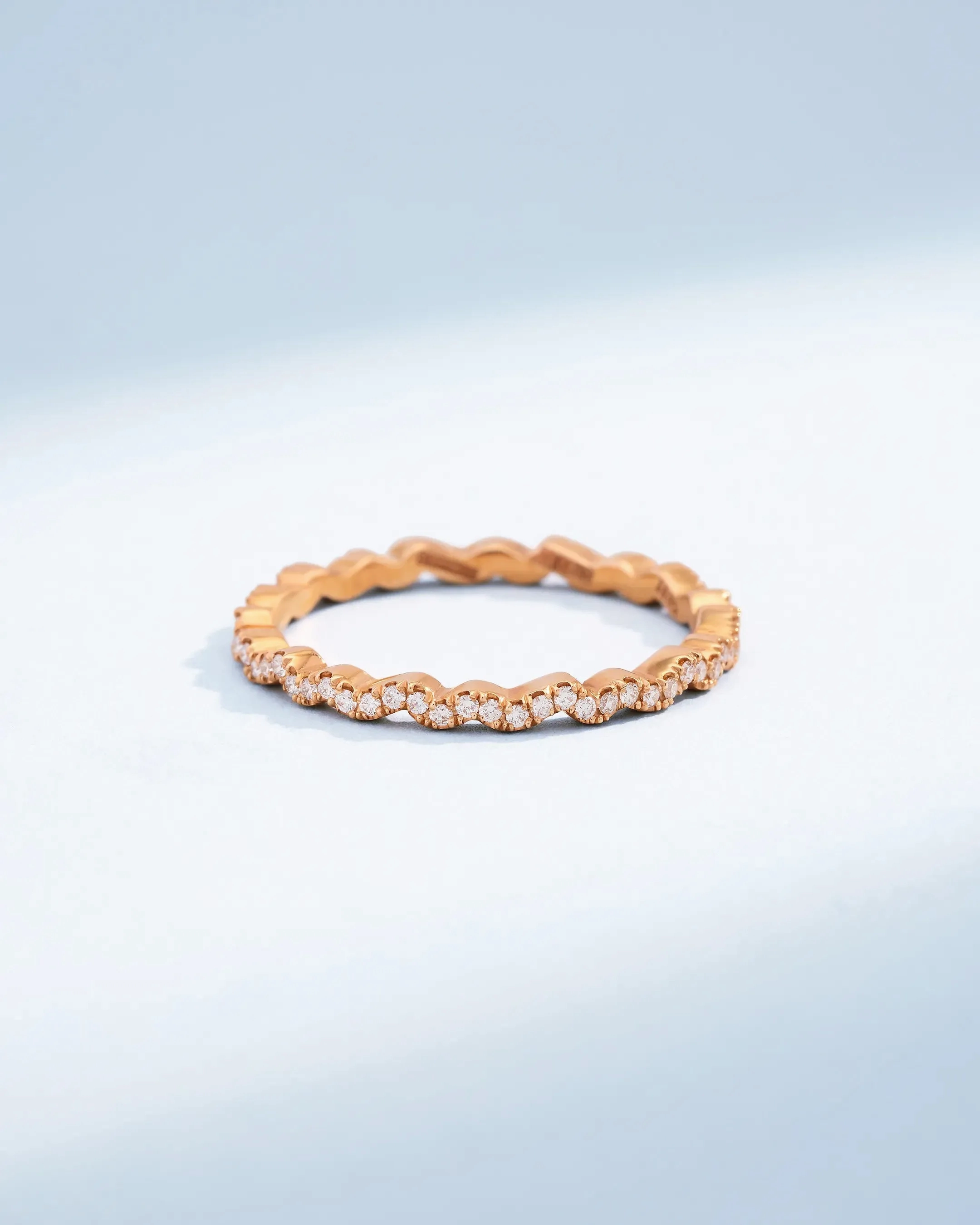 Classic Diamond Ivy Eternity Band