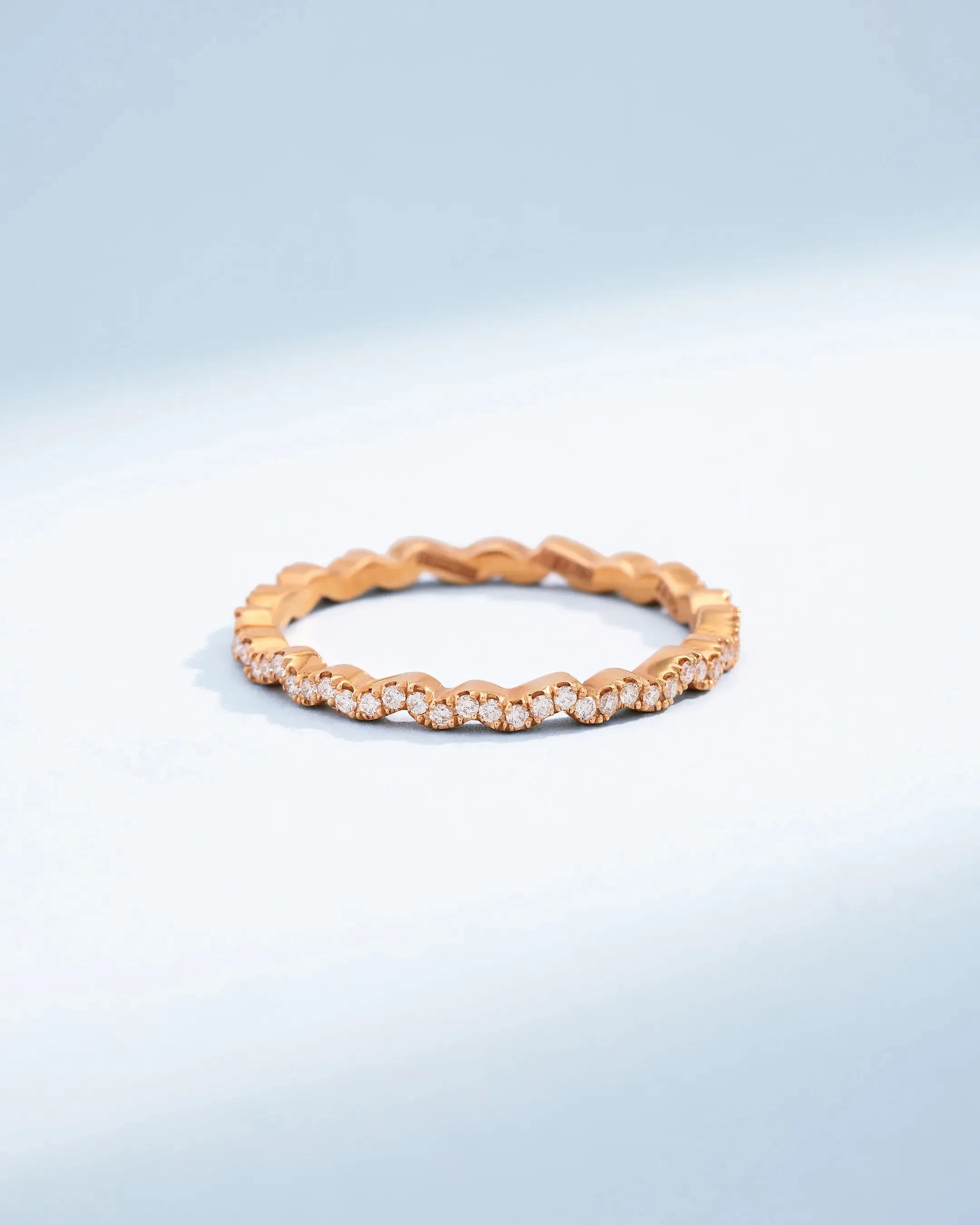 Classic Diamond Ivy Eternity Band