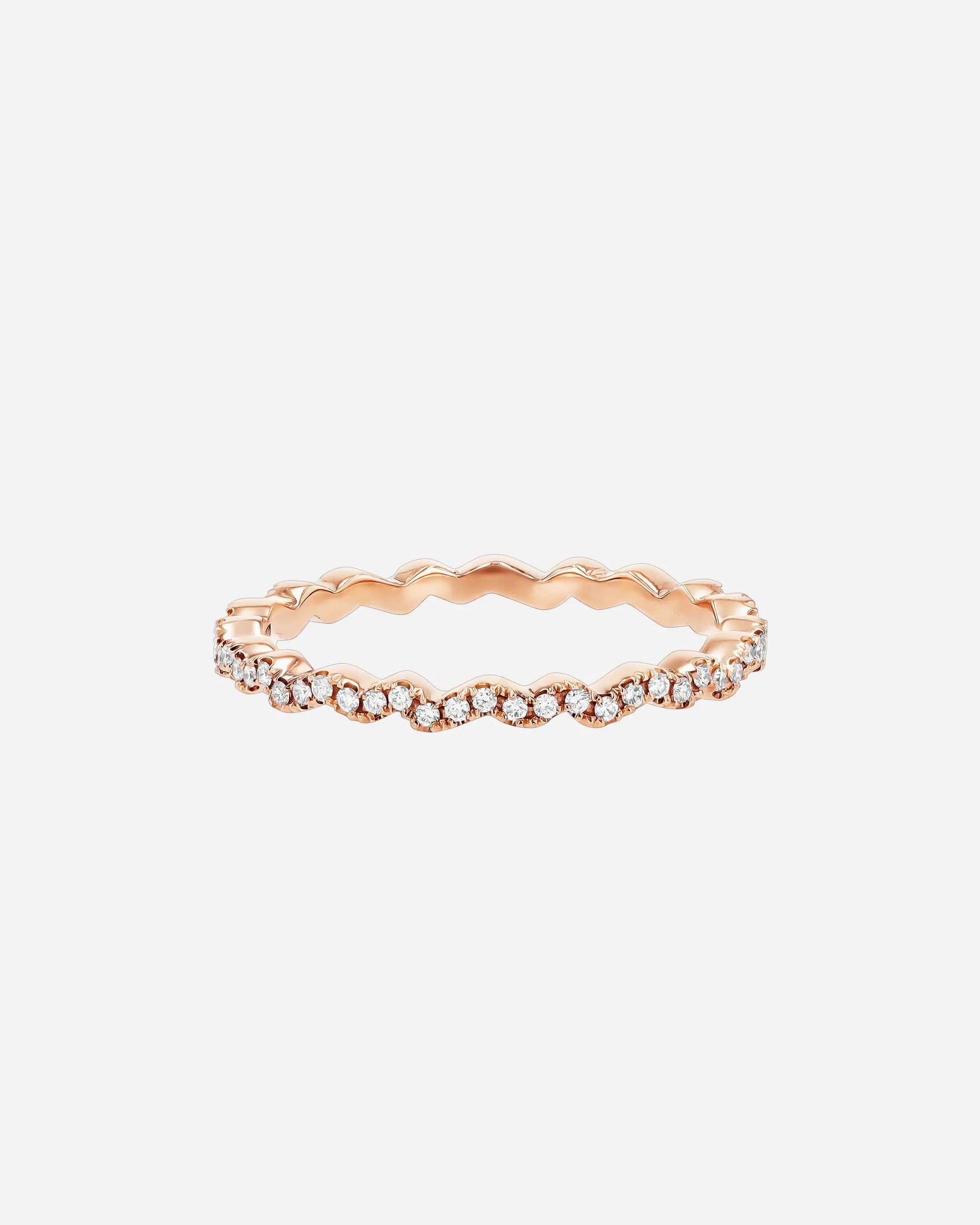 Classic Diamond Ivy Eternity Band