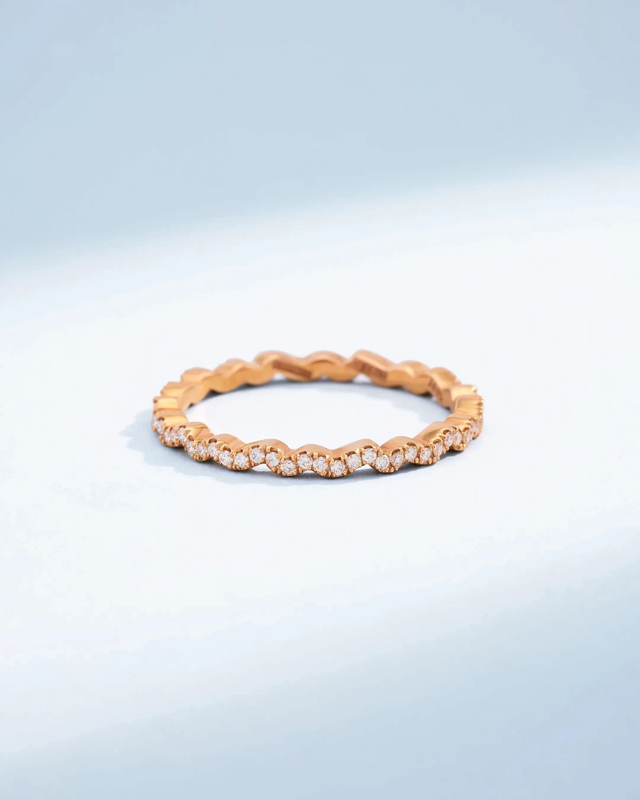 Classic Diamond Ivy Eternity Band