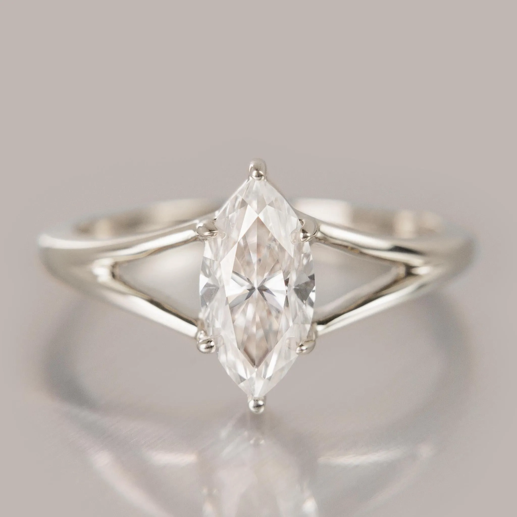 Classic Diamond Juniper Ring