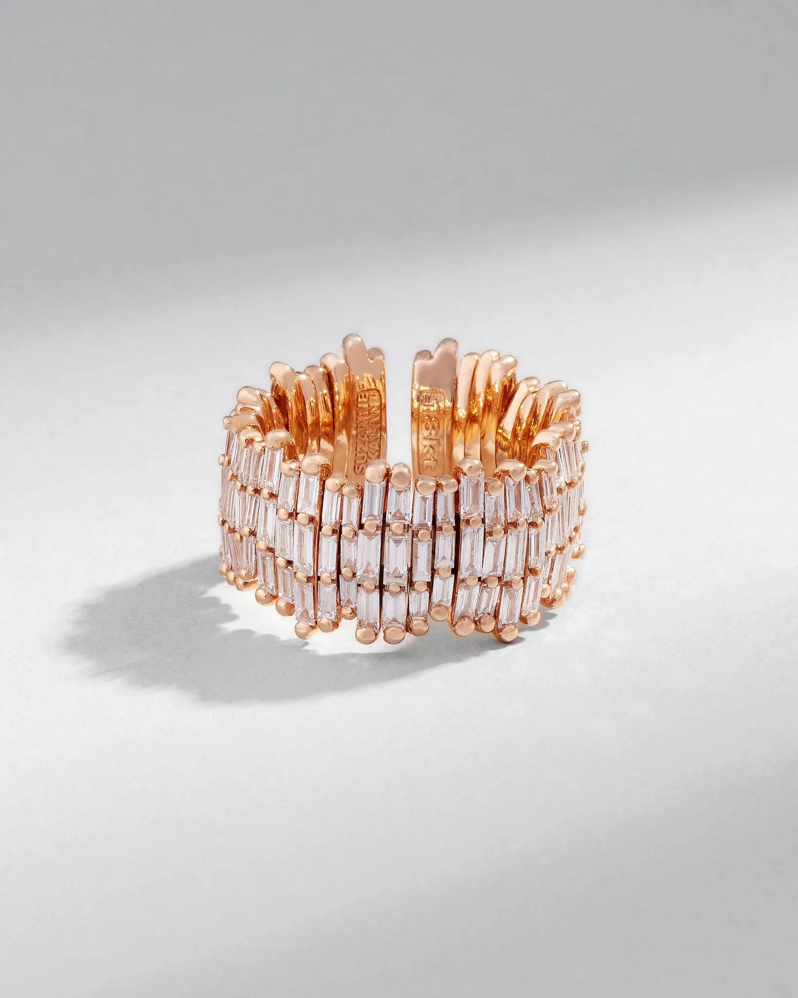 Classic Gold Full Baguette Milli Eternity Band