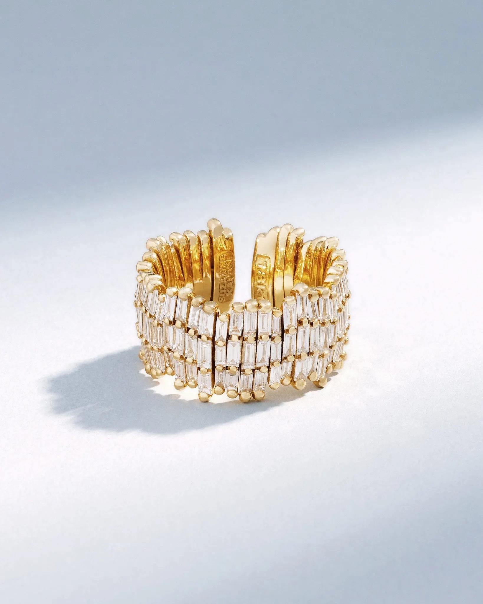 Classic Gold Full Baguette Milli Eternity Band