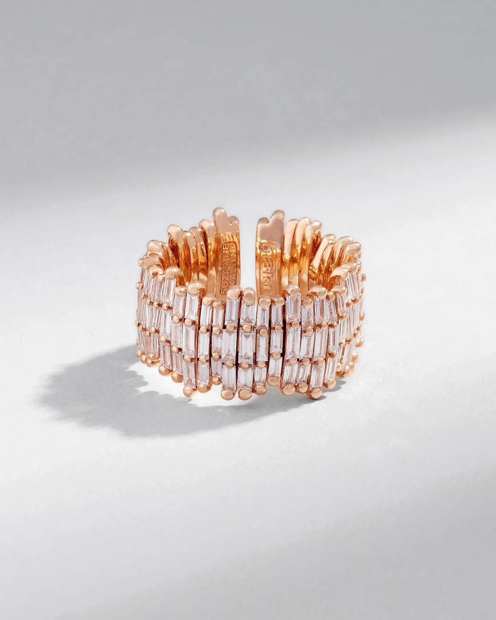 Classic Gold Full Baguette Milli Eternity Band