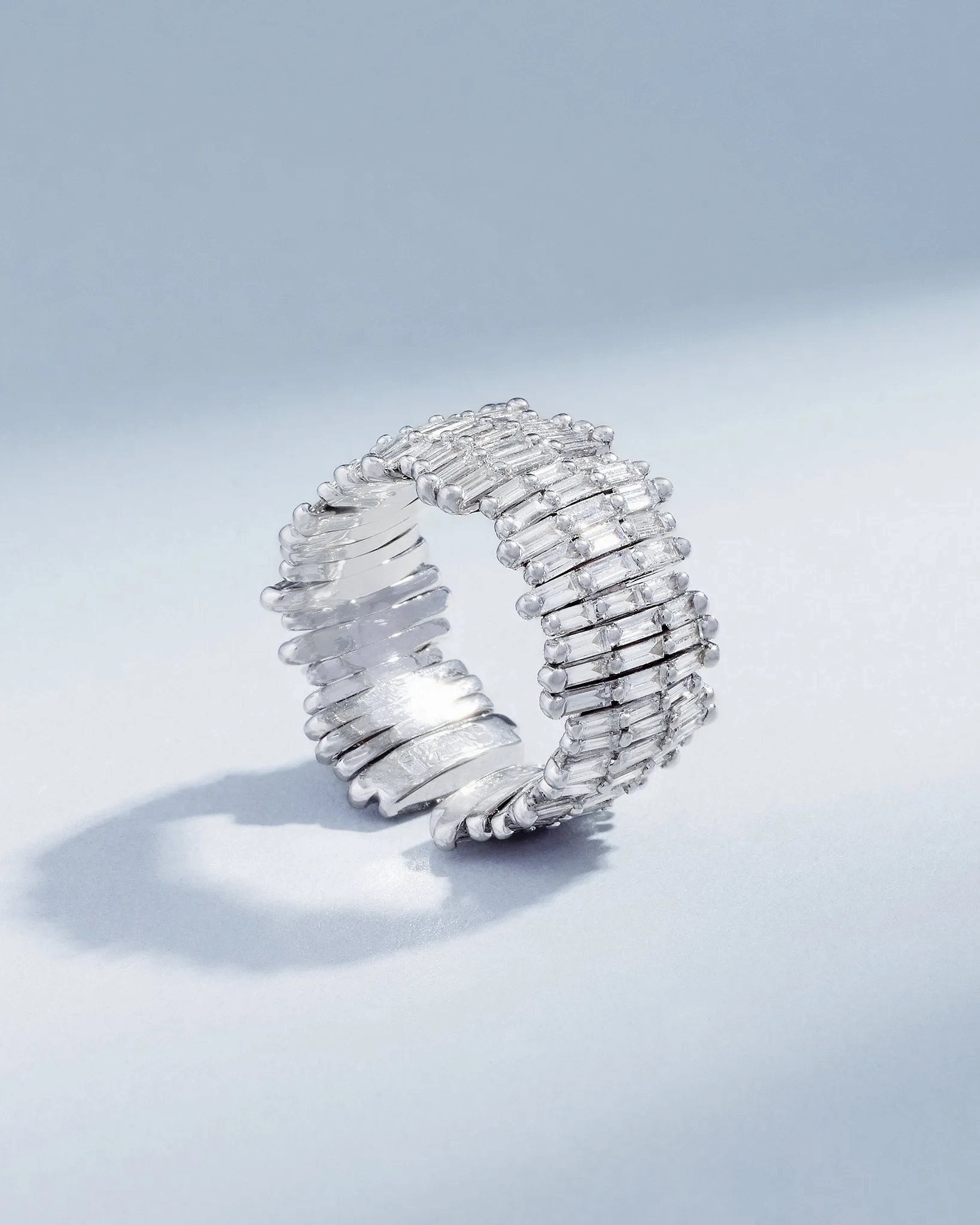 Classic Gold Full Baguette Milli Eternity Band