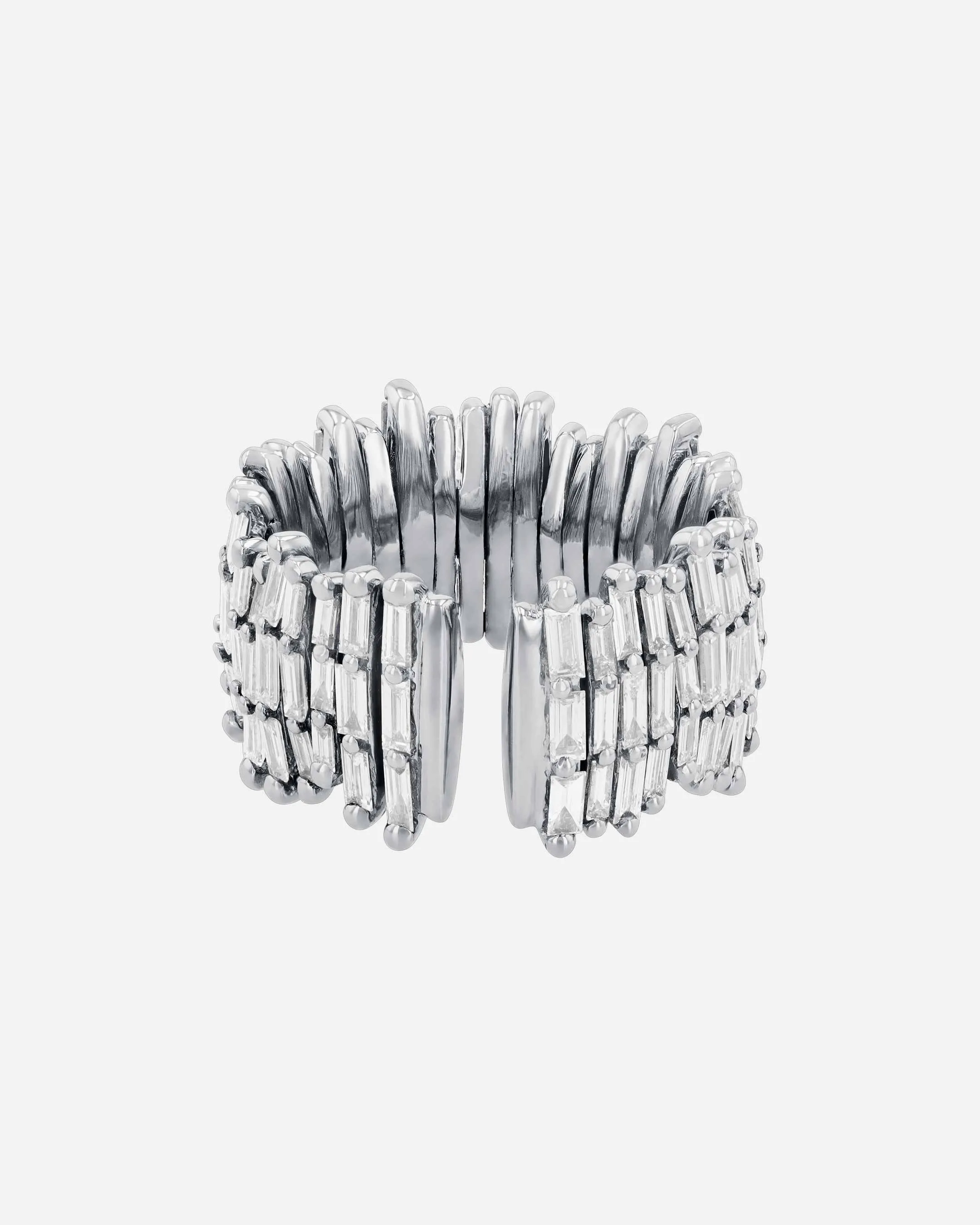 Classic Gold Full Baguette Milli Eternity Band