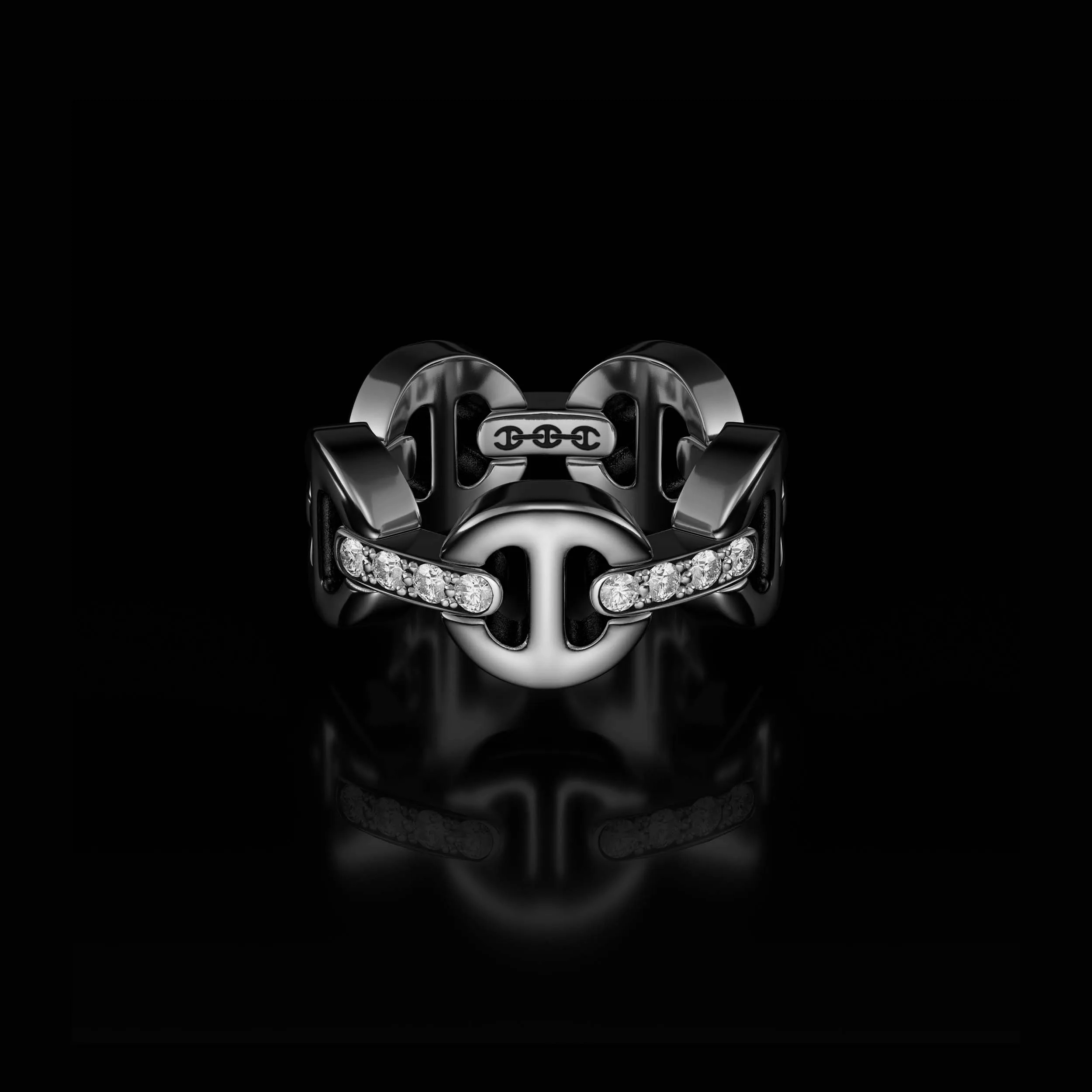 CLASSIC TRI-LINK WITH DIAMOND BRIDGES (SIZES 5-8.5)