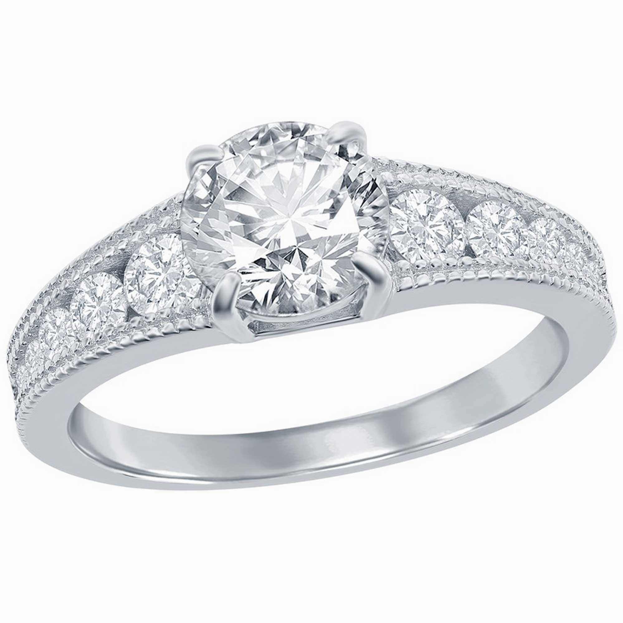 Classic Women's 7mm Round Channel Set Band Ring - W-2851 suit-set  