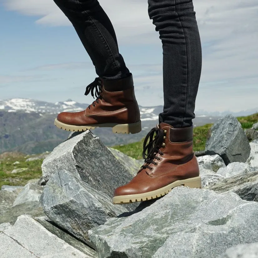 Claudia & Claudio Unisex Vegane Nappa-Leder Stiefel | Schwarz