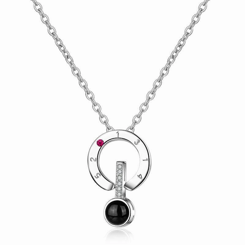 Clavicle Chain Female 925 Sterling Silver One Hundred 100 Languages I Love You