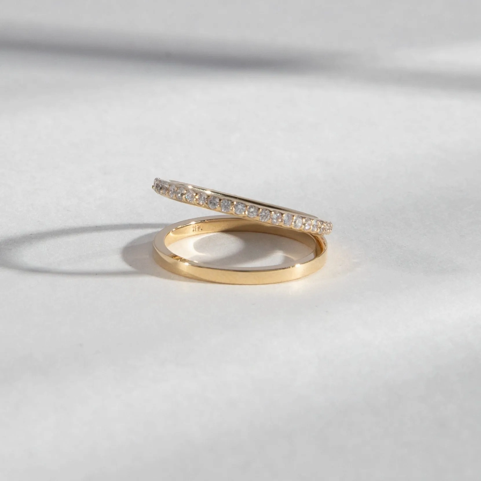 Codu Ring with Lab-grown diamonds