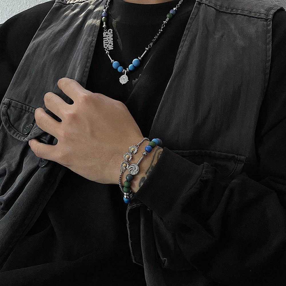Colorful Bead Stitching Fashion Bracelet