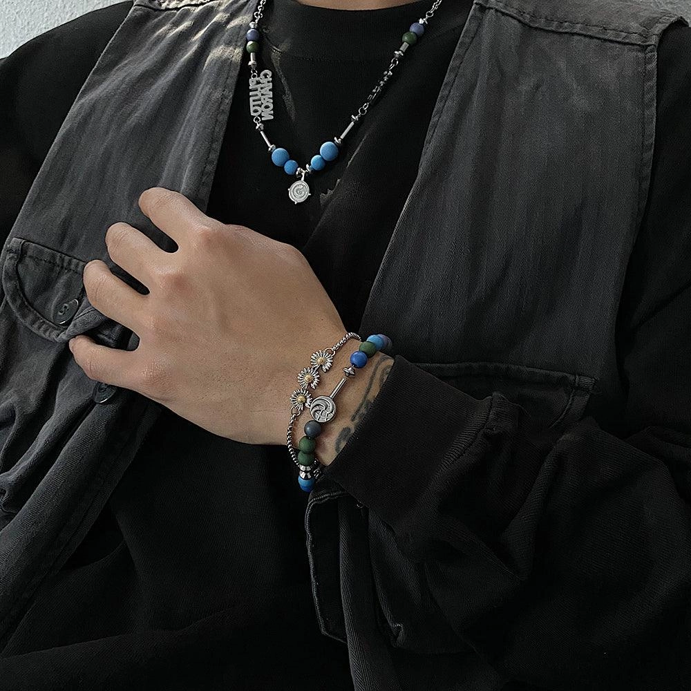 Colorful Bead Stitching Fashion Bracelet