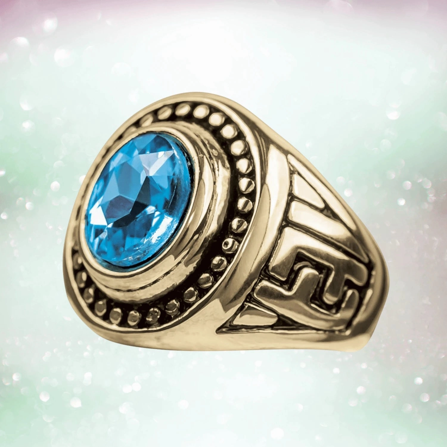 Columbus Blue Men's Ring