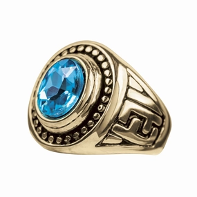 Columbus Blue Men's Ring 