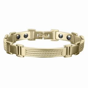 Columbus Magnetic Gold Bracelet 