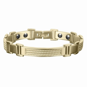 Columbus Magnetic Gold Bracelet 