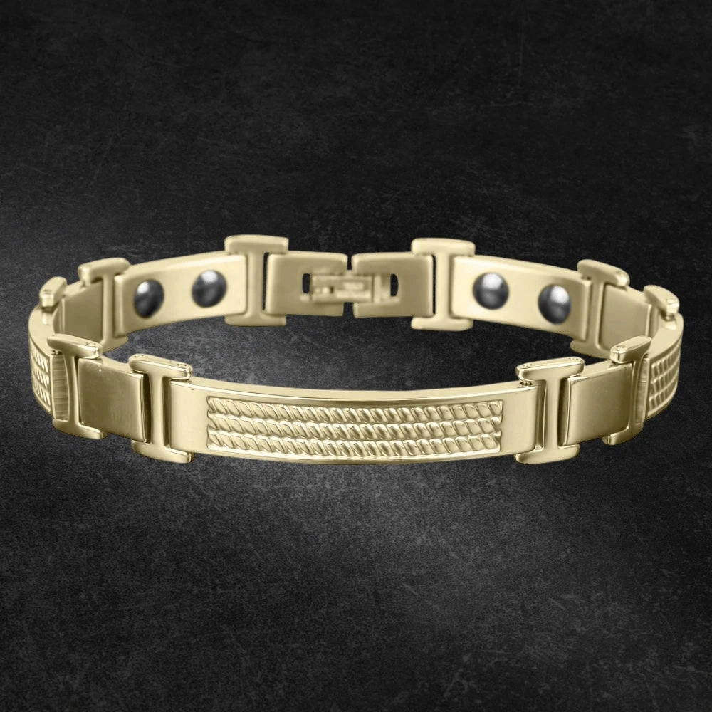 Columbus Magnetic Gold Bracelet