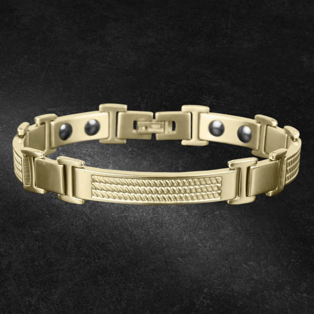 Columbus Magnetic Gold Bracelet