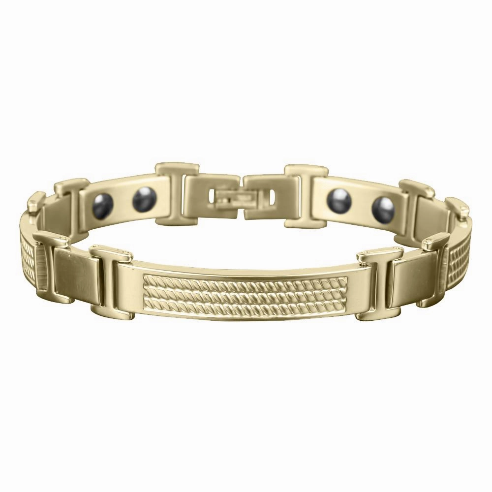Columbus Magnetic Gold Bracelet 