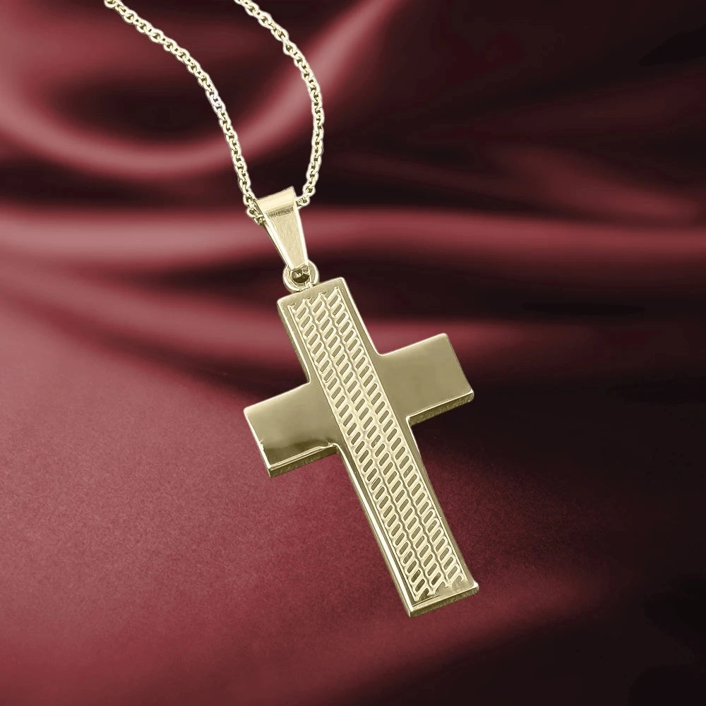 Columbus Magnetic Gold Pendant