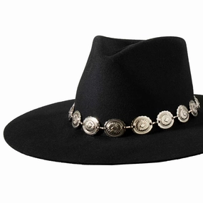 Concho  Hat Band texture-rose-gold  