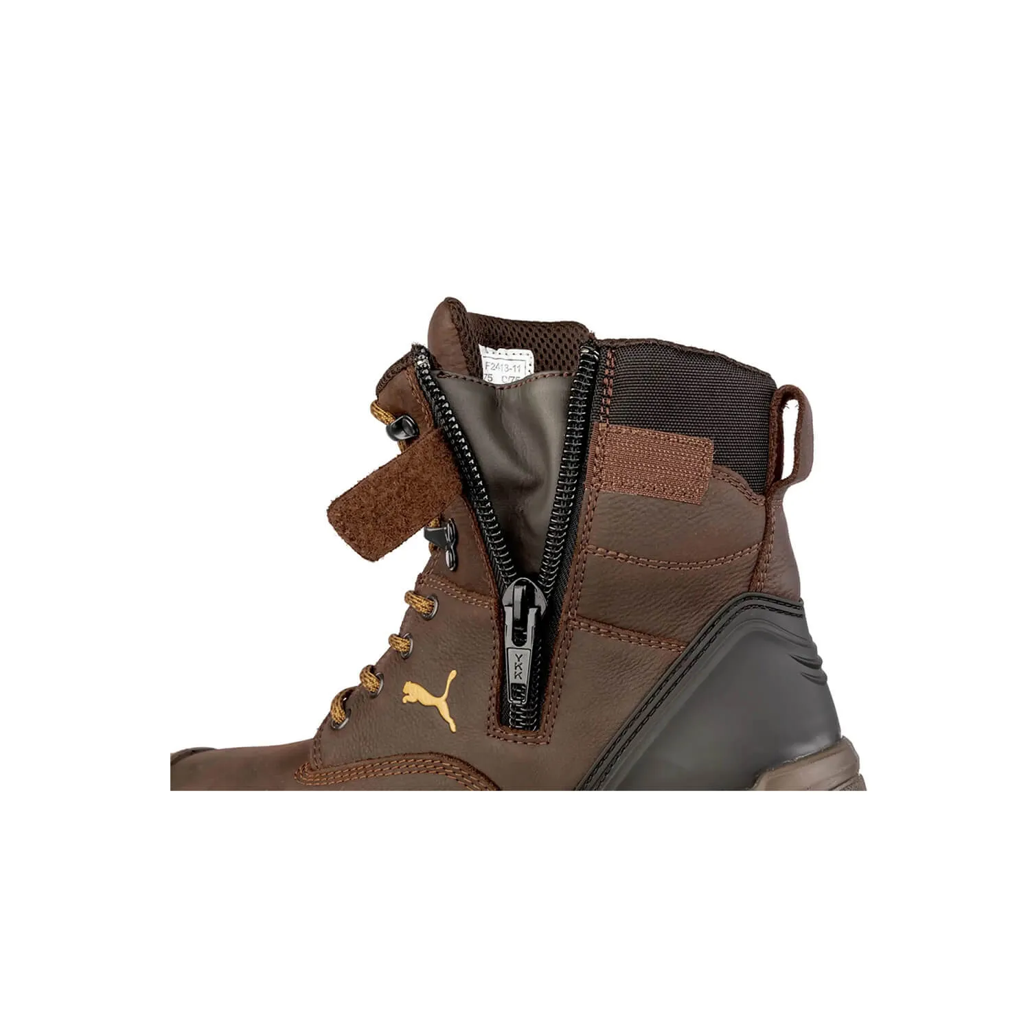 Conquest CTX Herren-Stiefel mit Composite-Kappe wasserdicht Braun