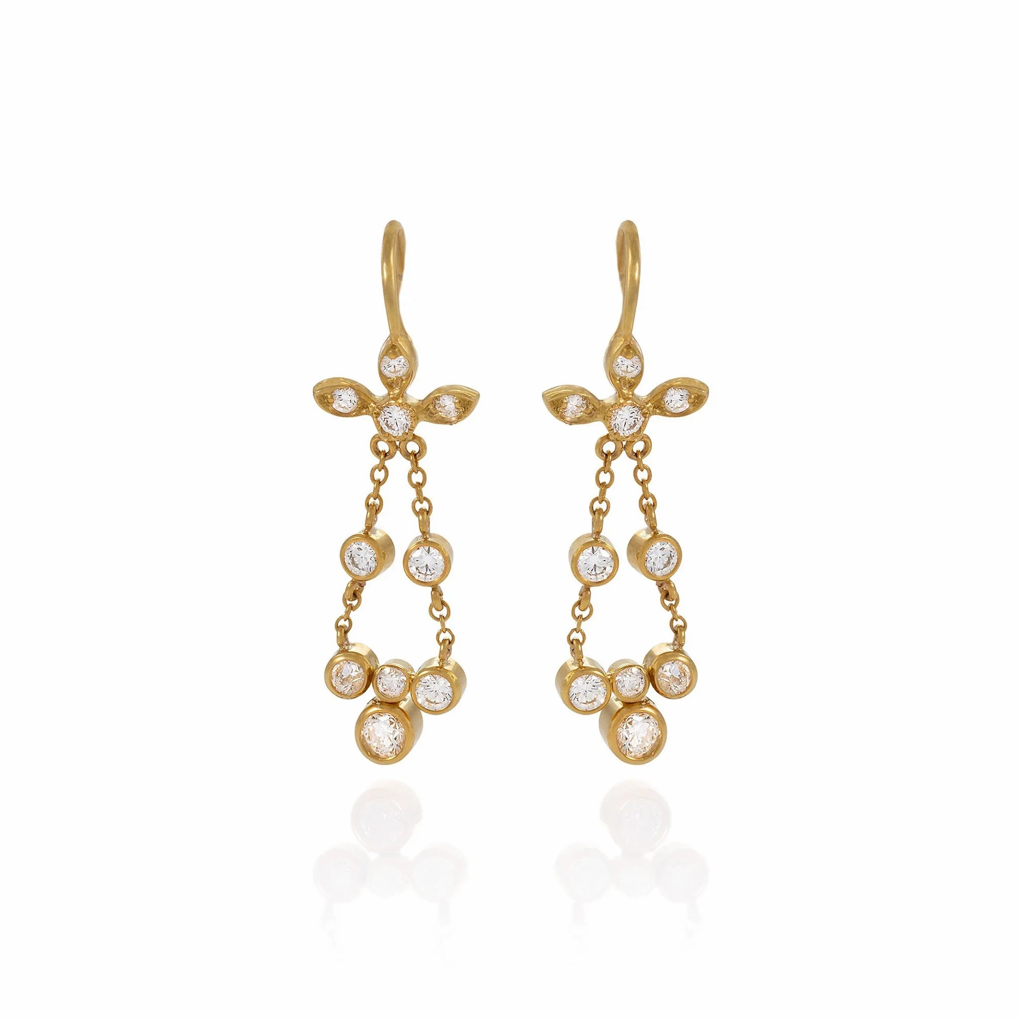 Contemporary Flexible Drop Earrings