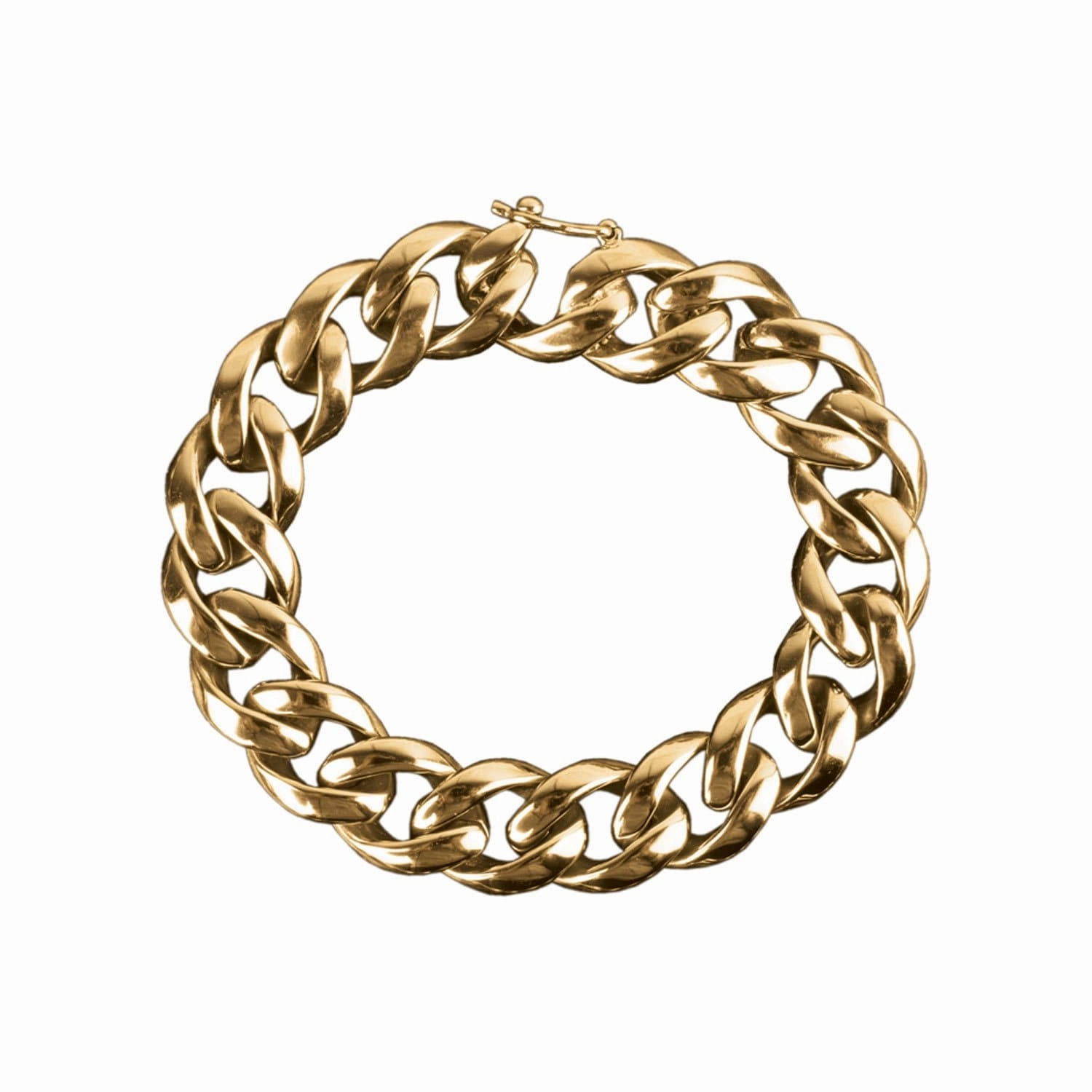 Contender Rounded Curb Bracelet 