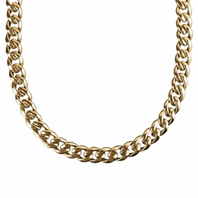 Contender Rounded Curb Necklace 
