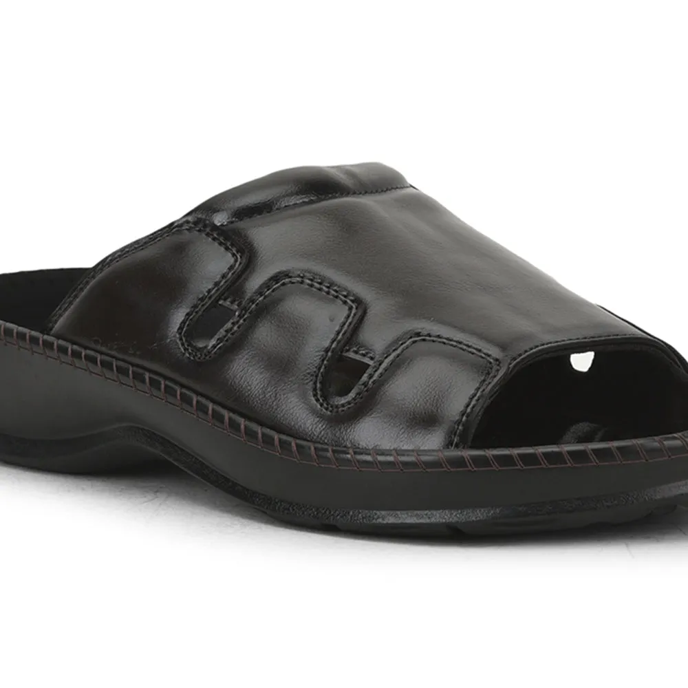 Liberty Coolers Braune Bequeme Hausschuhe Für Herren META-2