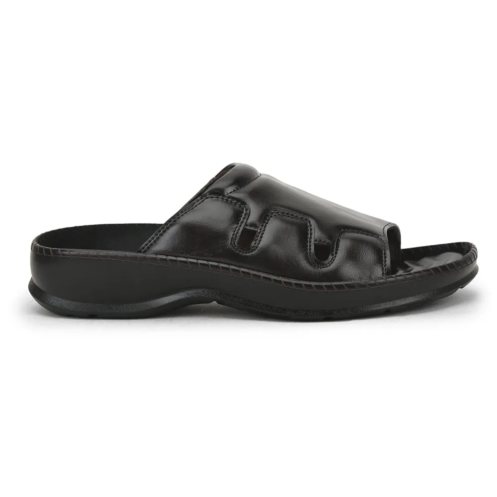 Liberty Coolers Braune Bequeme Hausschuhe Für Herren META-2