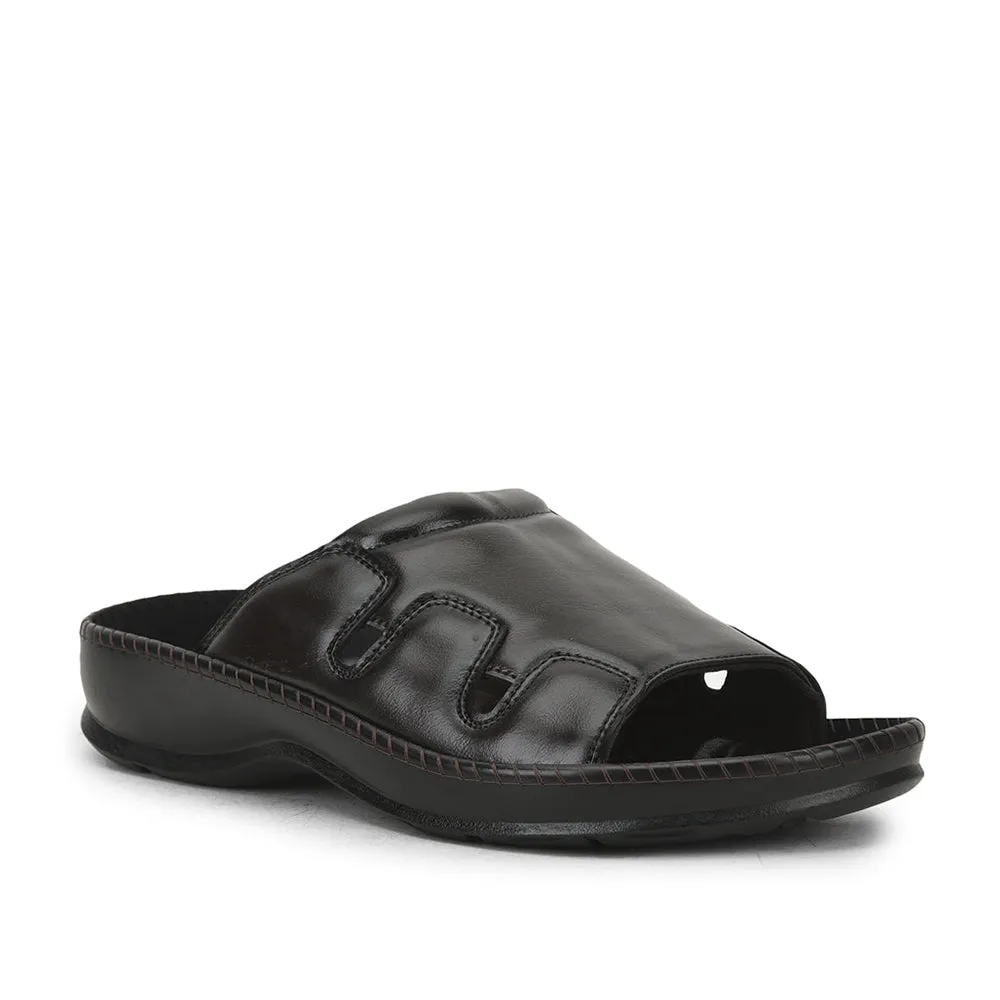 Liberty Coolers Braune Bequeme Hausschuhe Für Herren META-2