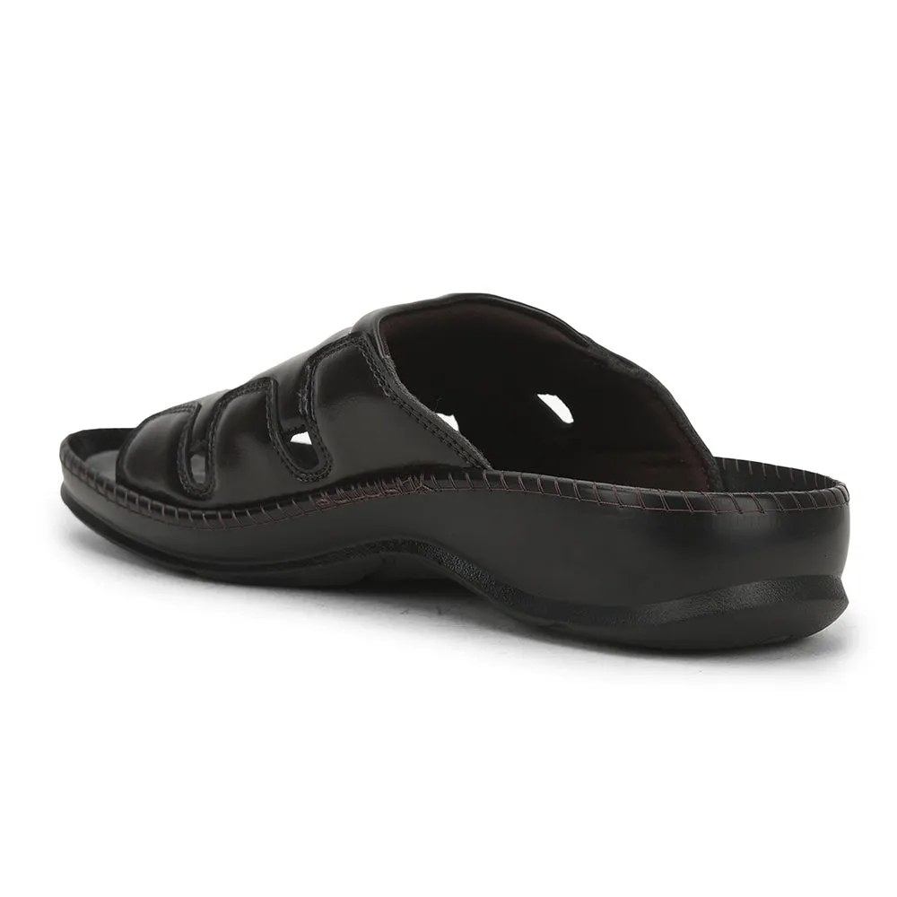 Liberty Coolers Braune Bequeme Hausschuhe Für Herren META-2