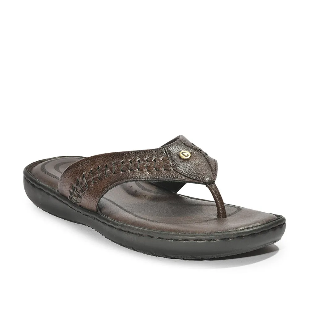 Coolers By Liberty LFL-11 Formelle braune Hausschuhe & Flip-Flops Für Männer